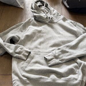 Nike Men's Light Gray Hoodie